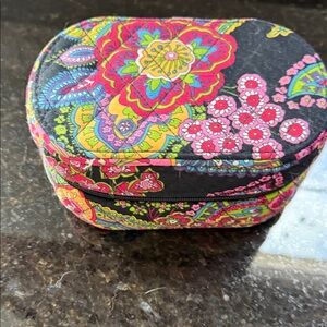 Vera Bradley Floral Patterned Travel Jewelry Box